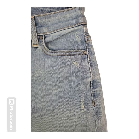 Fidelity by anthropology distressed AXL girlfriend jean - Picture 3 of 9